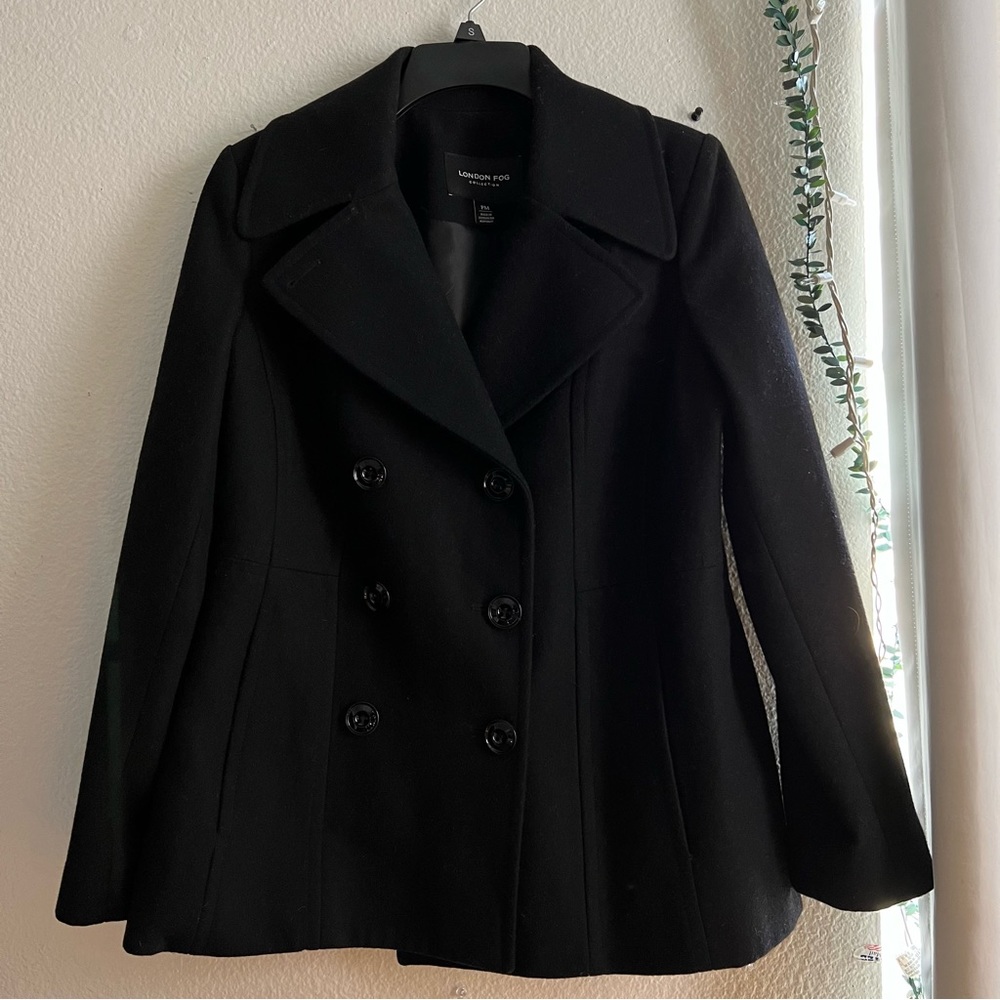London Fog Wool Pea Coat